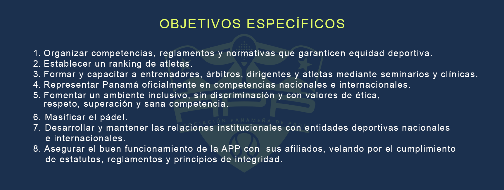 Nuestros Objetivos